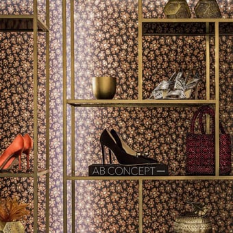 Savanna Shell Wallpaper Metallic gold Cole and Son