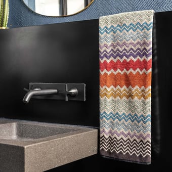 Lot de 2 asciugamani Rufus Multicolore Missoni Home