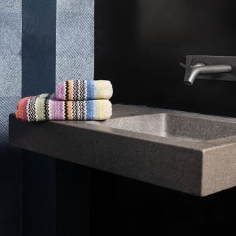 Set of  2 towels Archie Multicolore Missoni Home