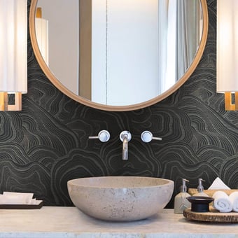 Geodes Wallpaper Cream York Wallcoverings