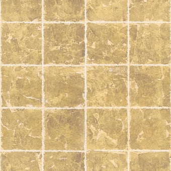 Metal Leaf Squares Wallpaper Black York Wallcoverings