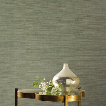Silk Elegance Wallpaper Green York Wallcoverings