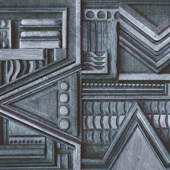 Alika Panel Bleu Tres Tintas Barcelona