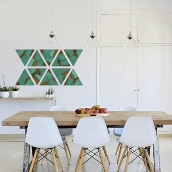 Carreau Lux Oxide Mix Green Okiun