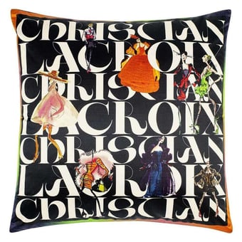 Coussin Lacroix Parade Jais Christian Lacroix