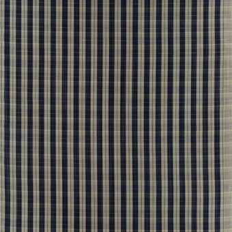 Stoff Wyatt Check Indigo Ralph Lauren