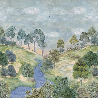 Papel pintado mural panorámico Bandipur Sky Designers Guild
