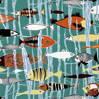 Lagon Fabric Azur Lelièvre