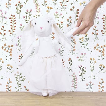 Papier peint Fleur de la Prairie Multicolore Lilipinso