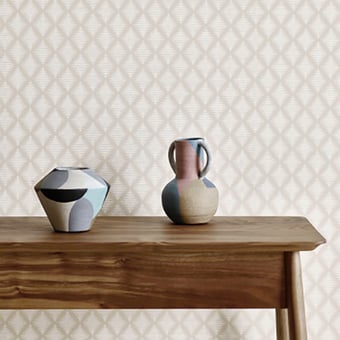 Lea Wallpaper Beige Jane Churchill