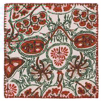 Set of 2 Heirloom napkins Ecarlate Mindthegap