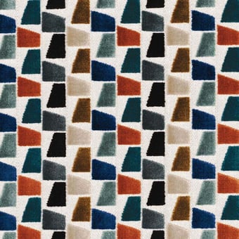 Velluto Paddington Gris Noir de Lune Casamance