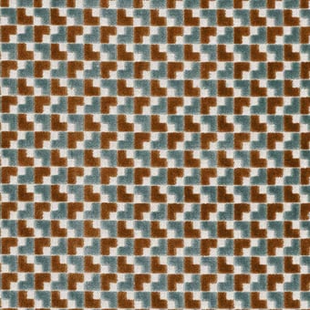 Velluto Baker Street Anthracite Camel Casamance