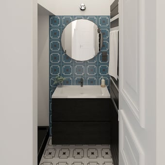 Merri cement Tile Cygne-Hibou Beauregard Studio