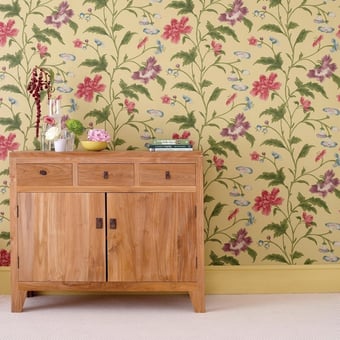 China Rose Wallpaper French Grey Little Greene