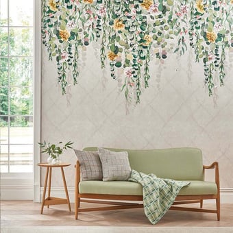 Papel pintado mural panorámico Eucalyptus Spring Green Osborne and Little