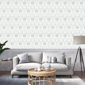 Papel pintado Saratoga Toile Iris Ralph Lauren
