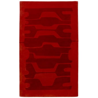 Alfombras Benares par Matthew Hilton Rust Christopher Farr
