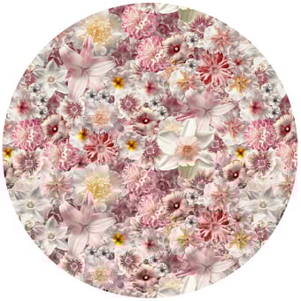 Flowergarden Day Round Rug Day MOOOI