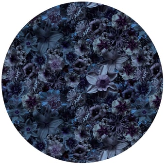 Alfombras Flowergarden Night Round Night MOOOI