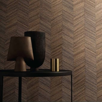 Papel pintado Ocotea Vert Imperial Casamance