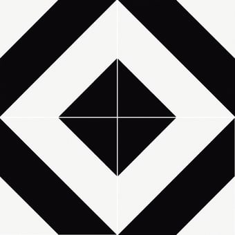 Fasce Grandi Tile Bianco. Nero Francesco De Maio