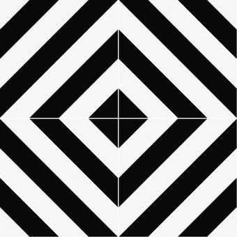 Fasce Piccole Tile Bianco Nero Francesco De Maio