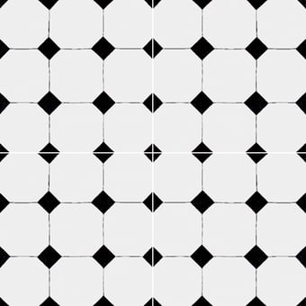 Vietri Porcelain stoneware Bianco, Nero Francesco De Maio