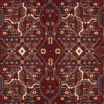 Mey Meh chenille Fabric Sienna House of Hackney