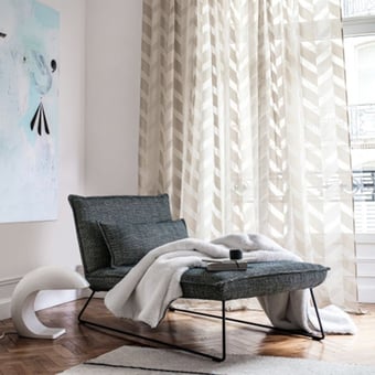 Tessuto Flow Orange Brulée Casamance