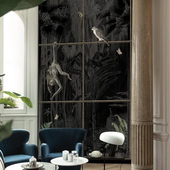 Papier peint panoramique La Gabbia 02 180x300 cm - 4 lés - Partie A Wall&decò