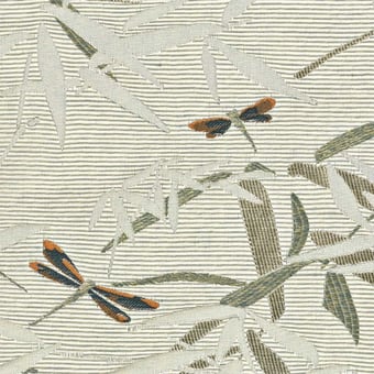 Nanjing Fabric Sabbia Lime Pesca Armani Casa