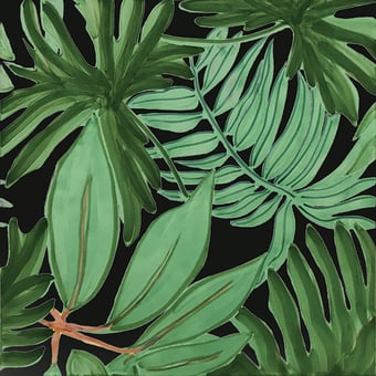 Tropical Nero Tile Tropical Francesco De Maio