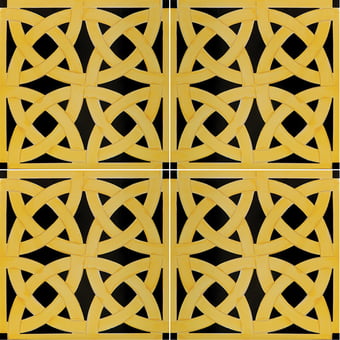 Brigitte Tile Giallo, Nero Francesco De Maio