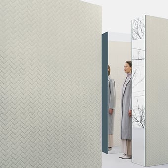 Yumi Wall Covering Off white Wall&decò