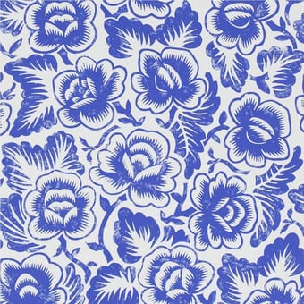Rosario Wallpaper Aqua Designers Guild