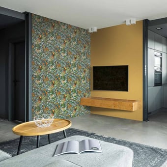 Parrots Wallpaper Multi JV Italian Living