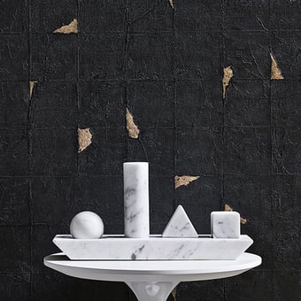 Revestimiento mural Kintsu Off White Gold Wall&decò