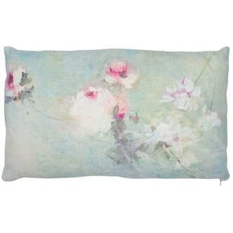 Turquoise Cushion 30x50 cm Illustre Paris