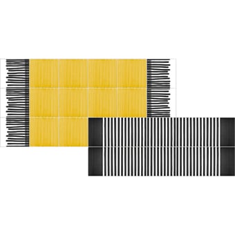 Ceramic Tiles Carpet Double Rayé Giallo Francesco De Maio