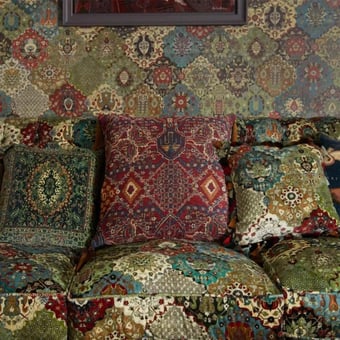 Mey Meh chenille Fabric Sienna House of Hackney
