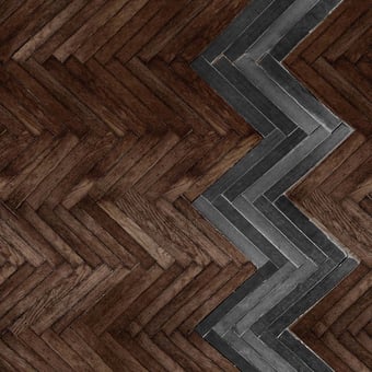 Floor Wallpaper Brou de noix Wall&decò