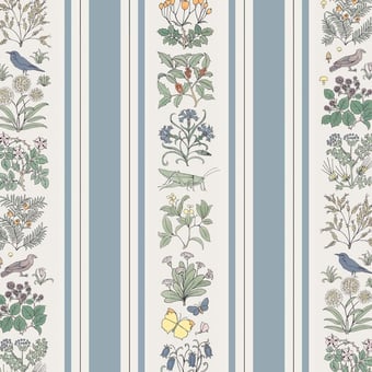 Papel pintado mural panorámico Voysey's Garden Off-White House of Hackney