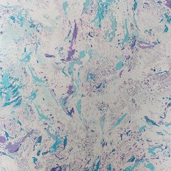 Papel pintado Makrana Lilac/Turquoise Matthew Williamson