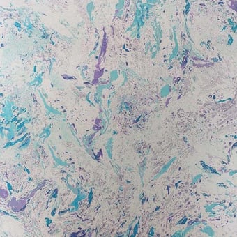 Papier peint Makrana Lilac/Turquoise Matthew Williamson