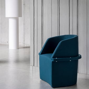 Oxford Denim Panel Acier Wall&decò