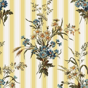 Lunasa Panel Cashmere-Blue House of Hackney