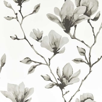 Lotus Wallpaper Ivory/Gilver Harlequin