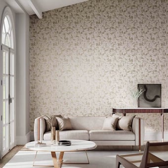 Links Wallpaper Neutral Harlequin