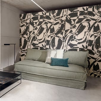 Crunch Fabric Cream Kirkby